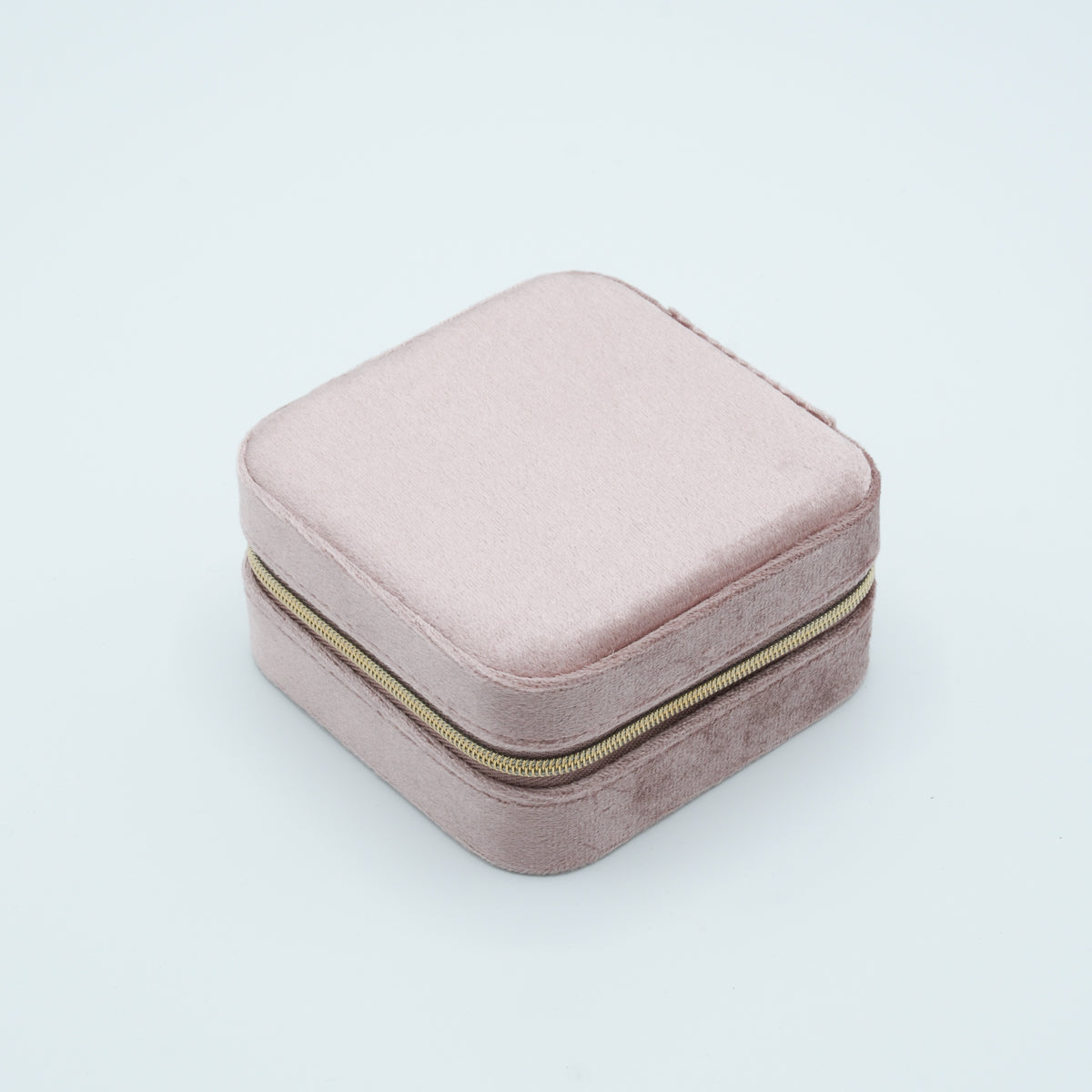 Juwelendoos fluweel roze