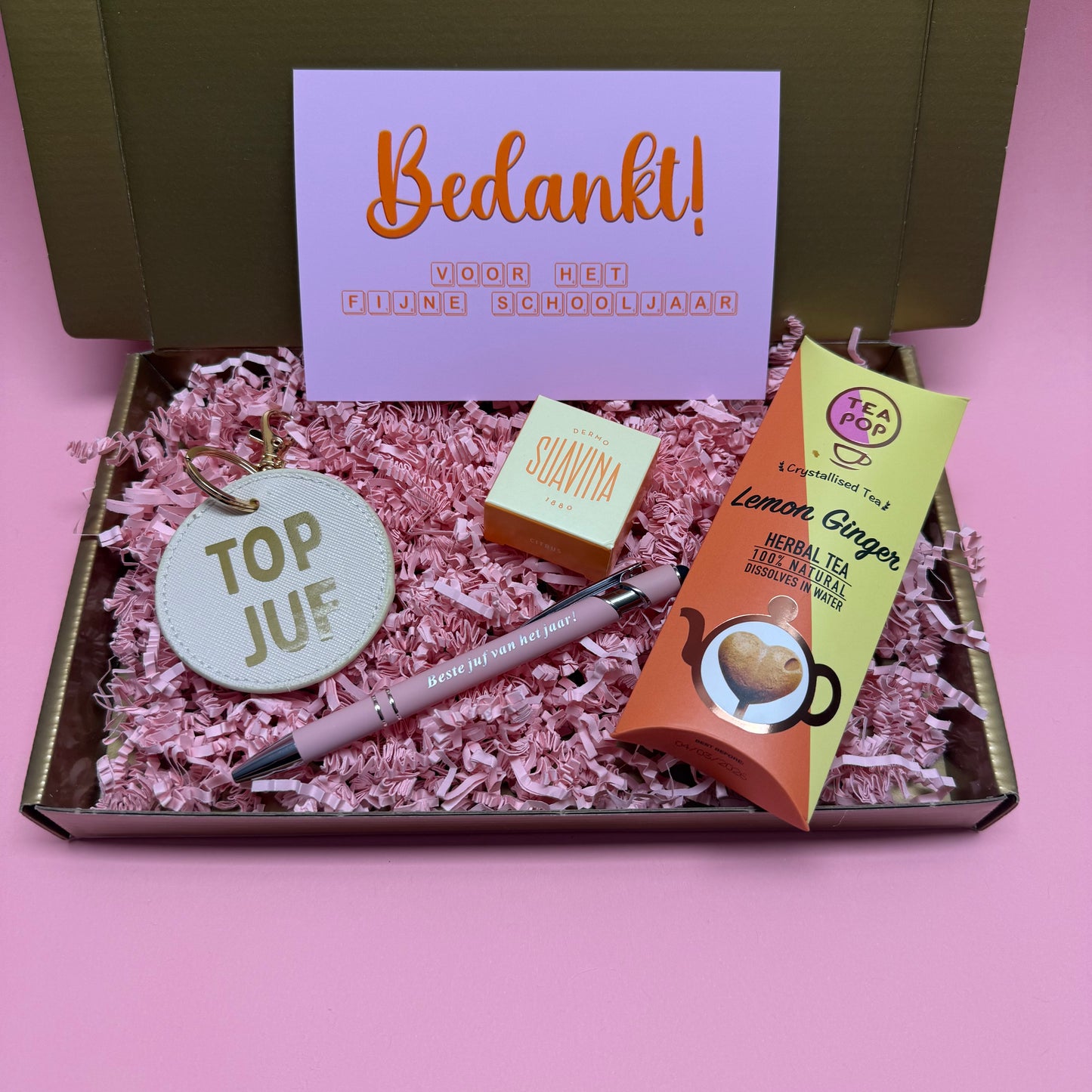 Cadeaubox: Beste juf van het jaar!