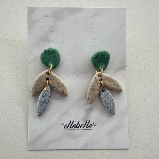 Oorbellen: Nature earring leaf