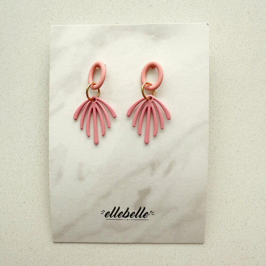 Oorbellen: kleine oorbellen roze fantasie