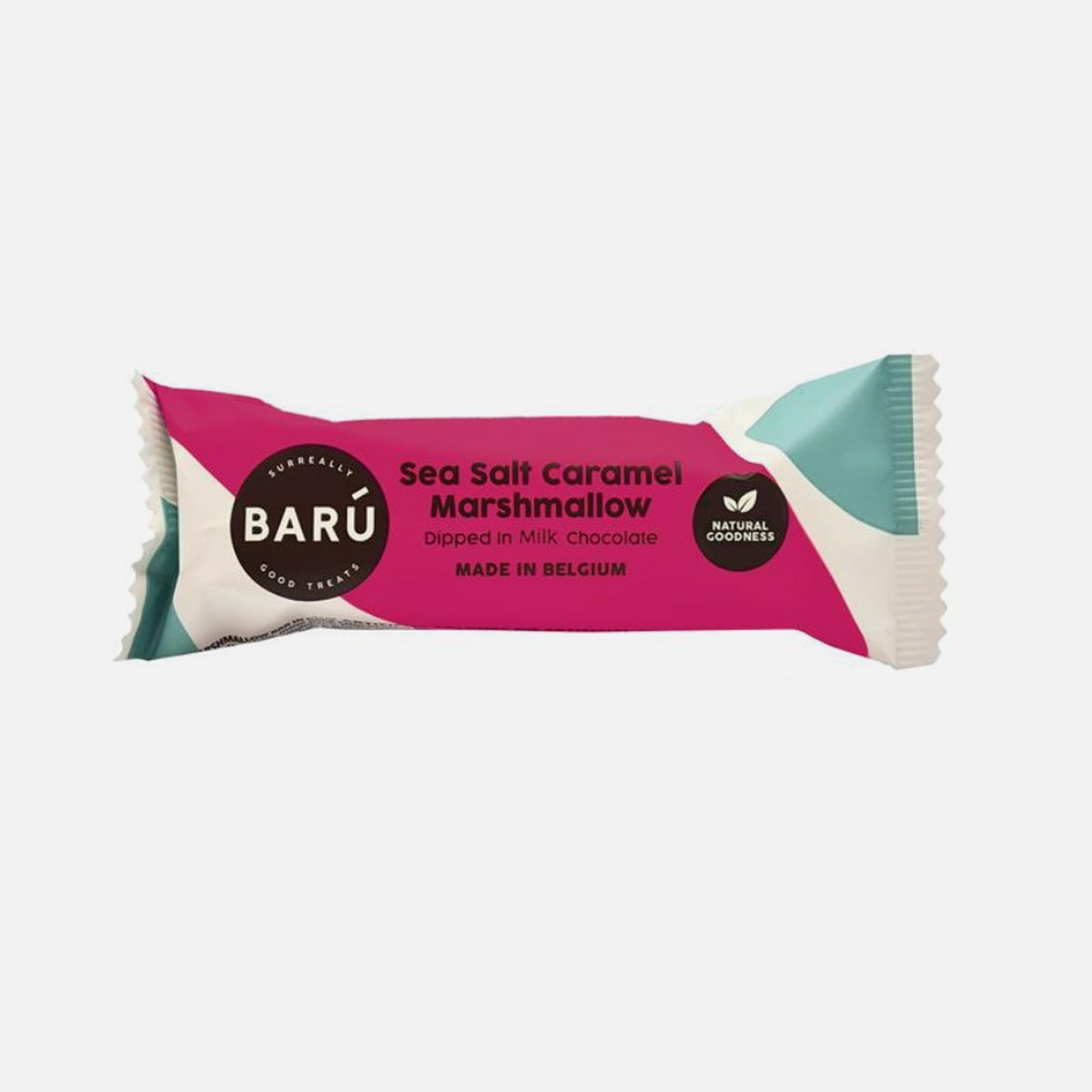 Baru Milk Chocolate & Sea Salt Caramel Marshmallow Bar 30g