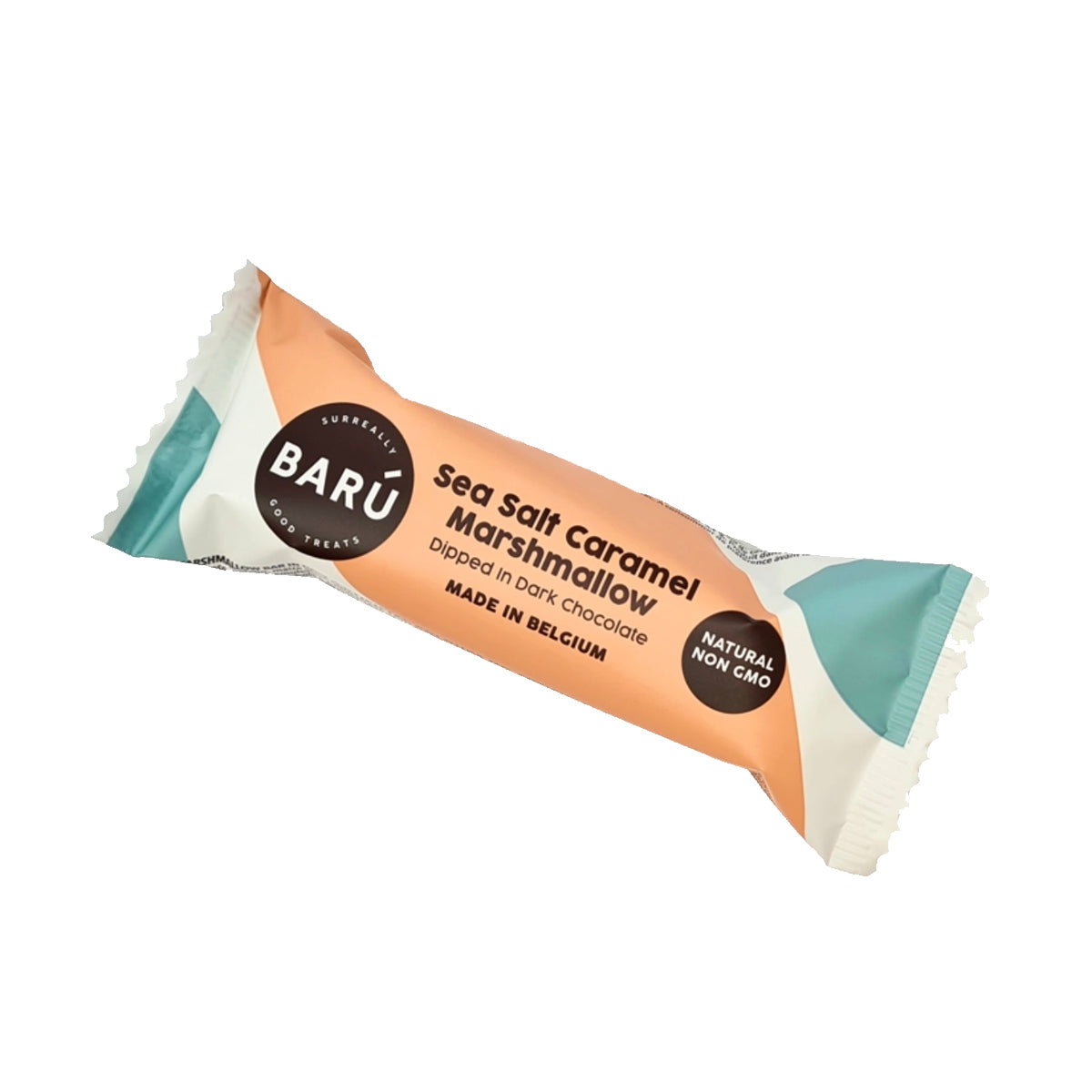 Baru Dark Chocolate & Sea Salt Caramel Marshmallow Bar 30g