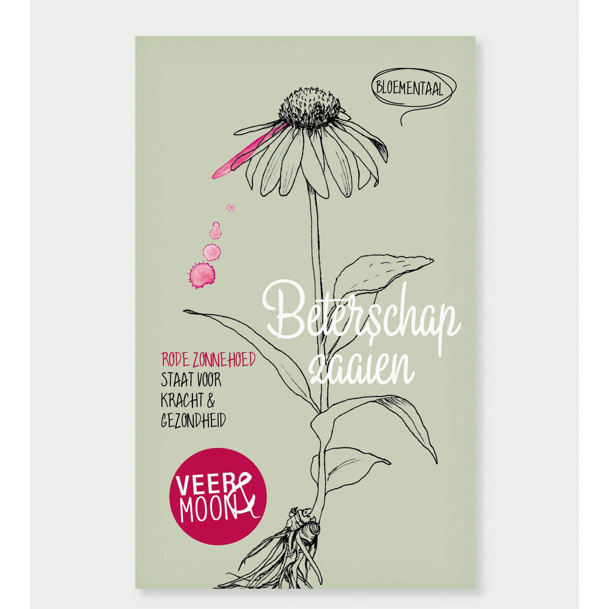 Bloemenzaden "Beterschap zaaien"
