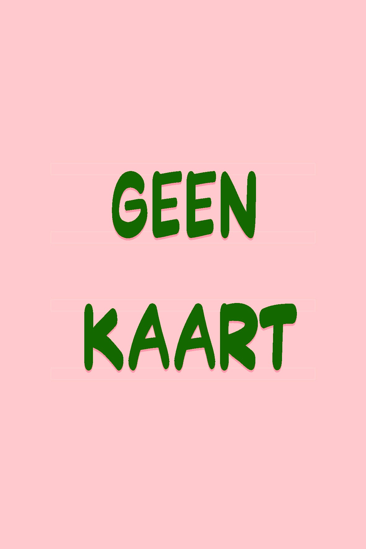 Geen kaart