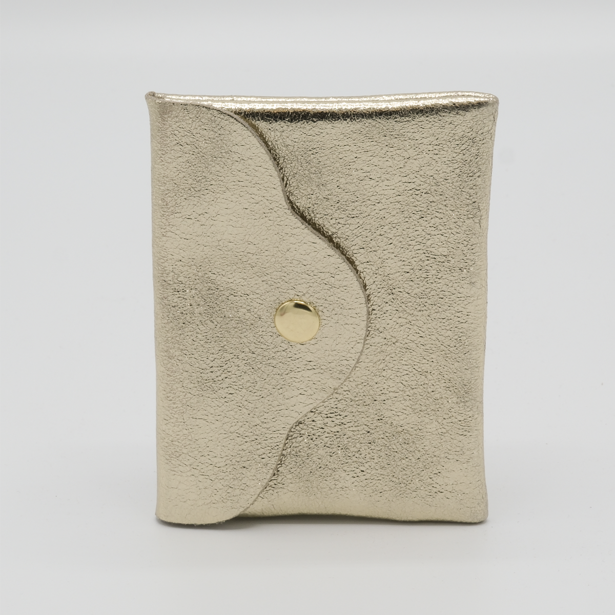 Portemonnee Small Metallic Goud