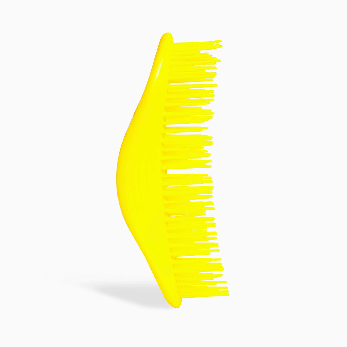 Neon Haarborstel detangler geel