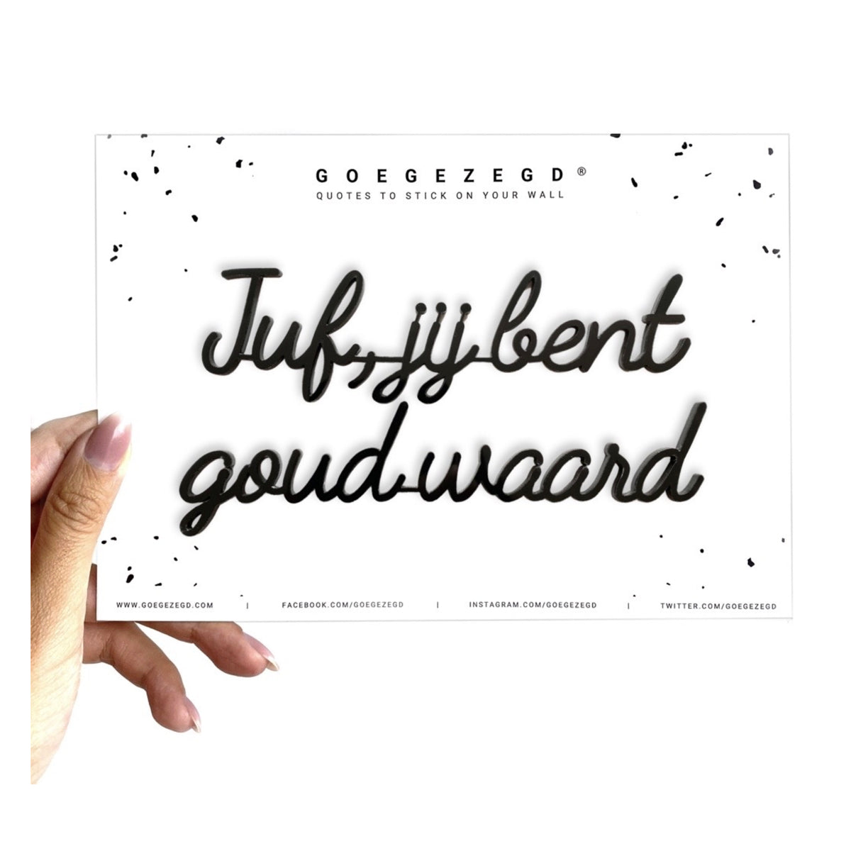 Quote Goegezegd