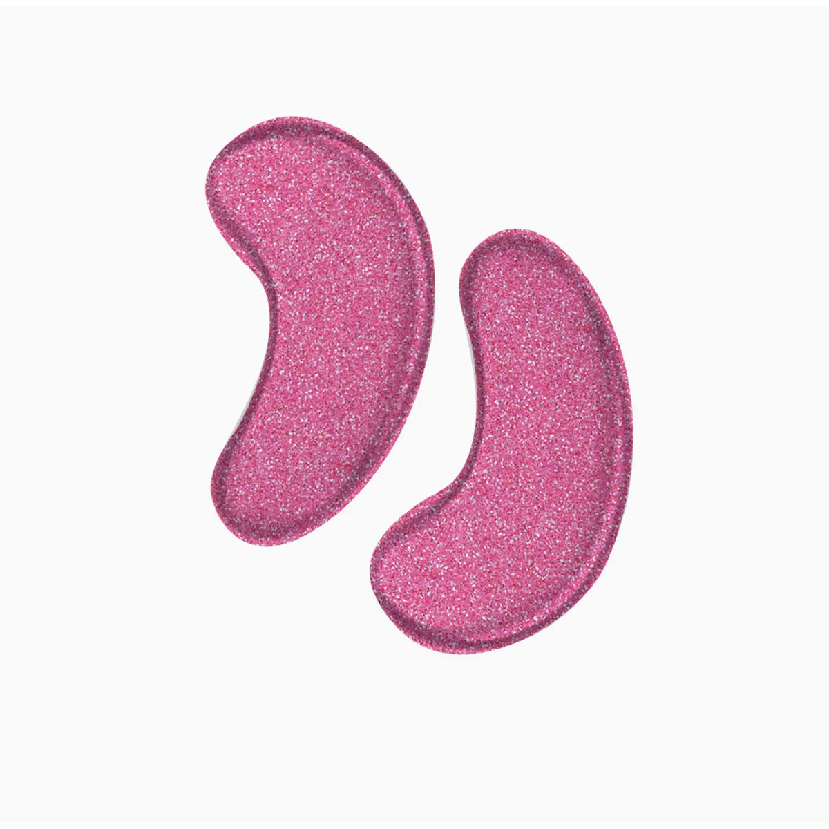 Glitter oogkussentjes roze