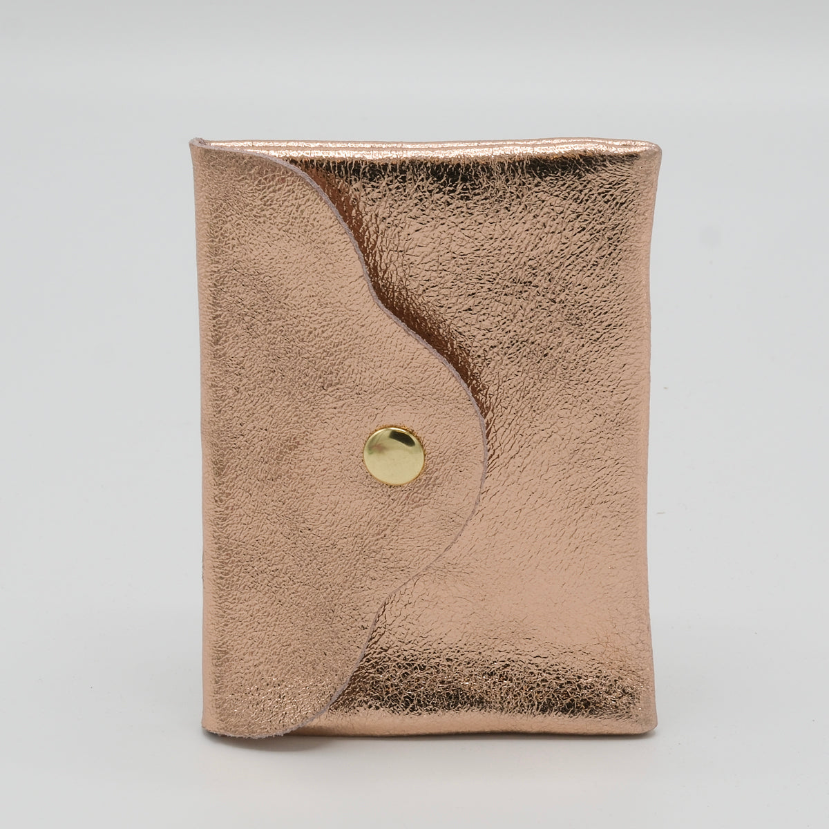 Portemonnee Small Metallic Rose gold