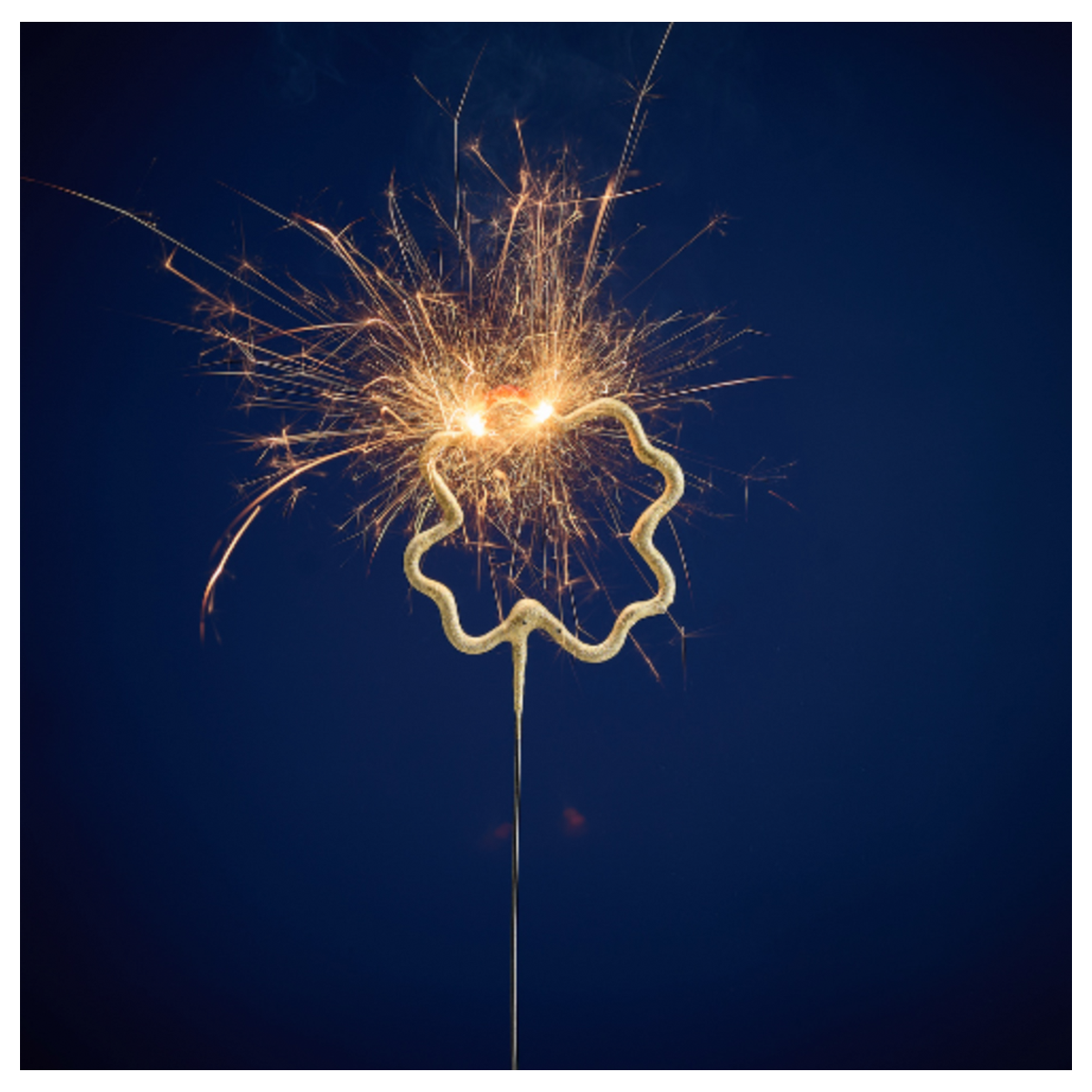 Vuurwerkstokje Klavertje vier van wondercandle