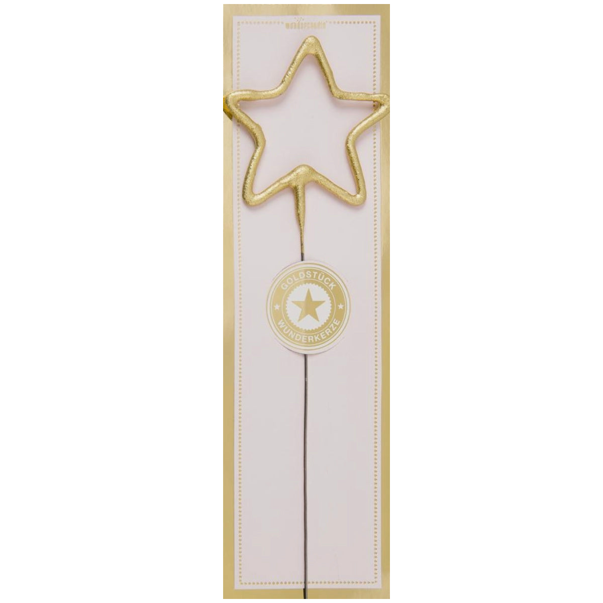Vuurwerkstokje ster van wondercandle