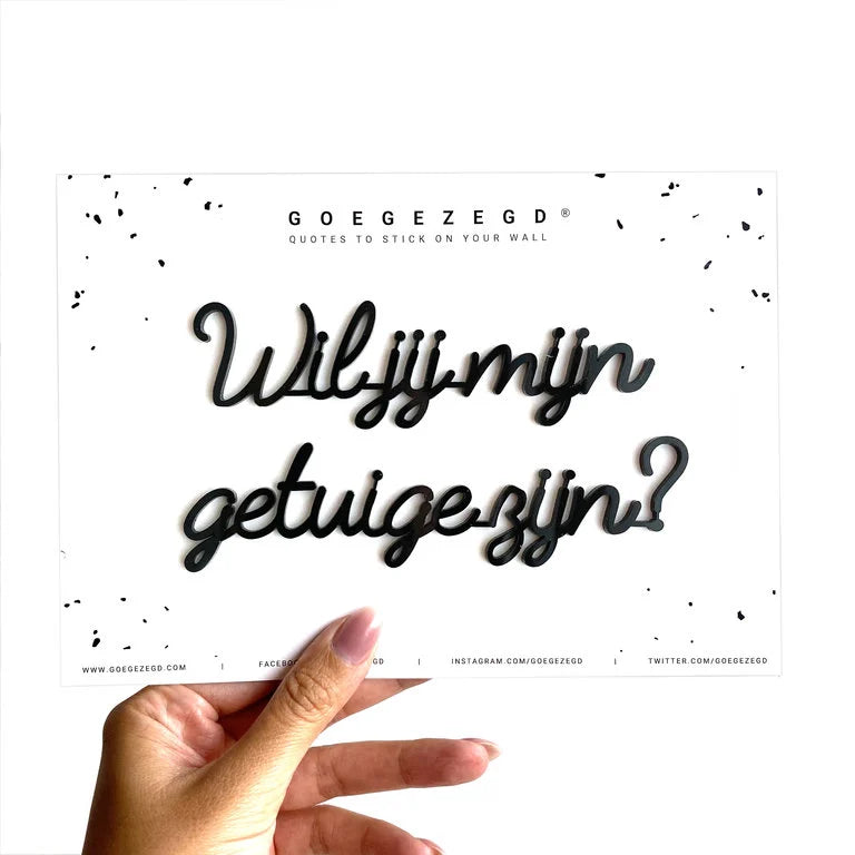 Quote Goegezegd
