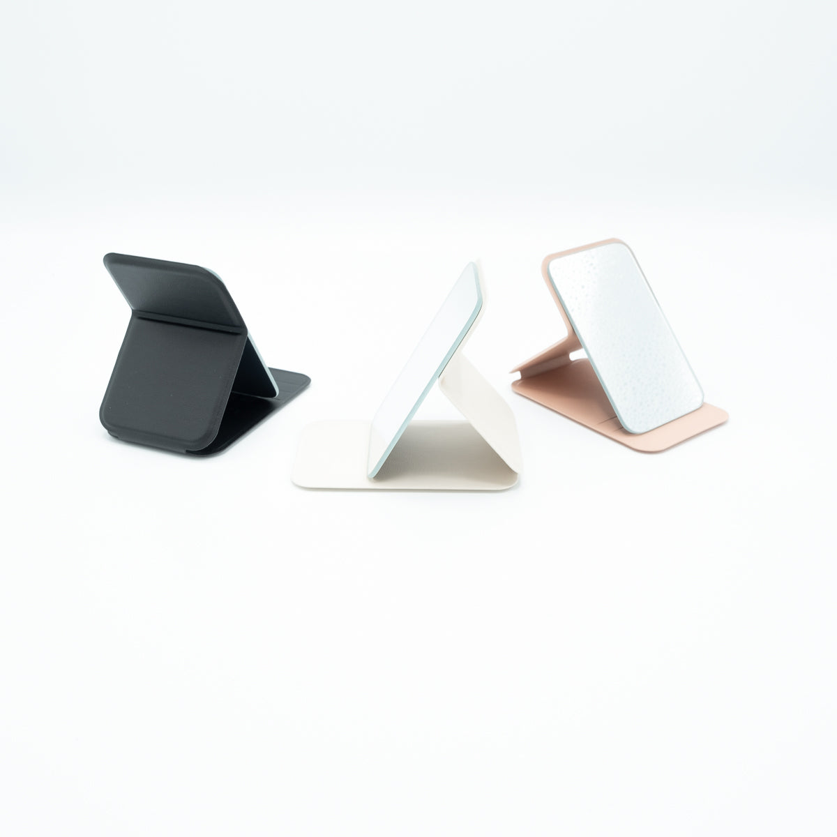 Make-up spiegel beige handtasformaat