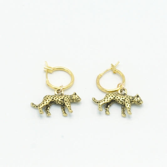 Oorbellen leopard