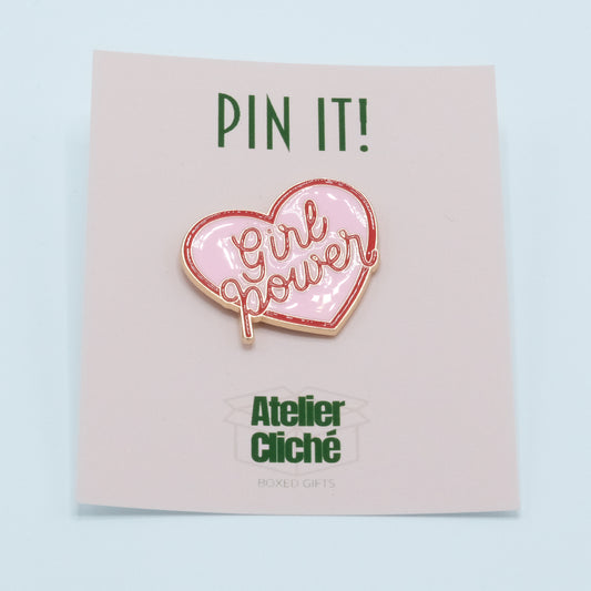 Pin Girl power