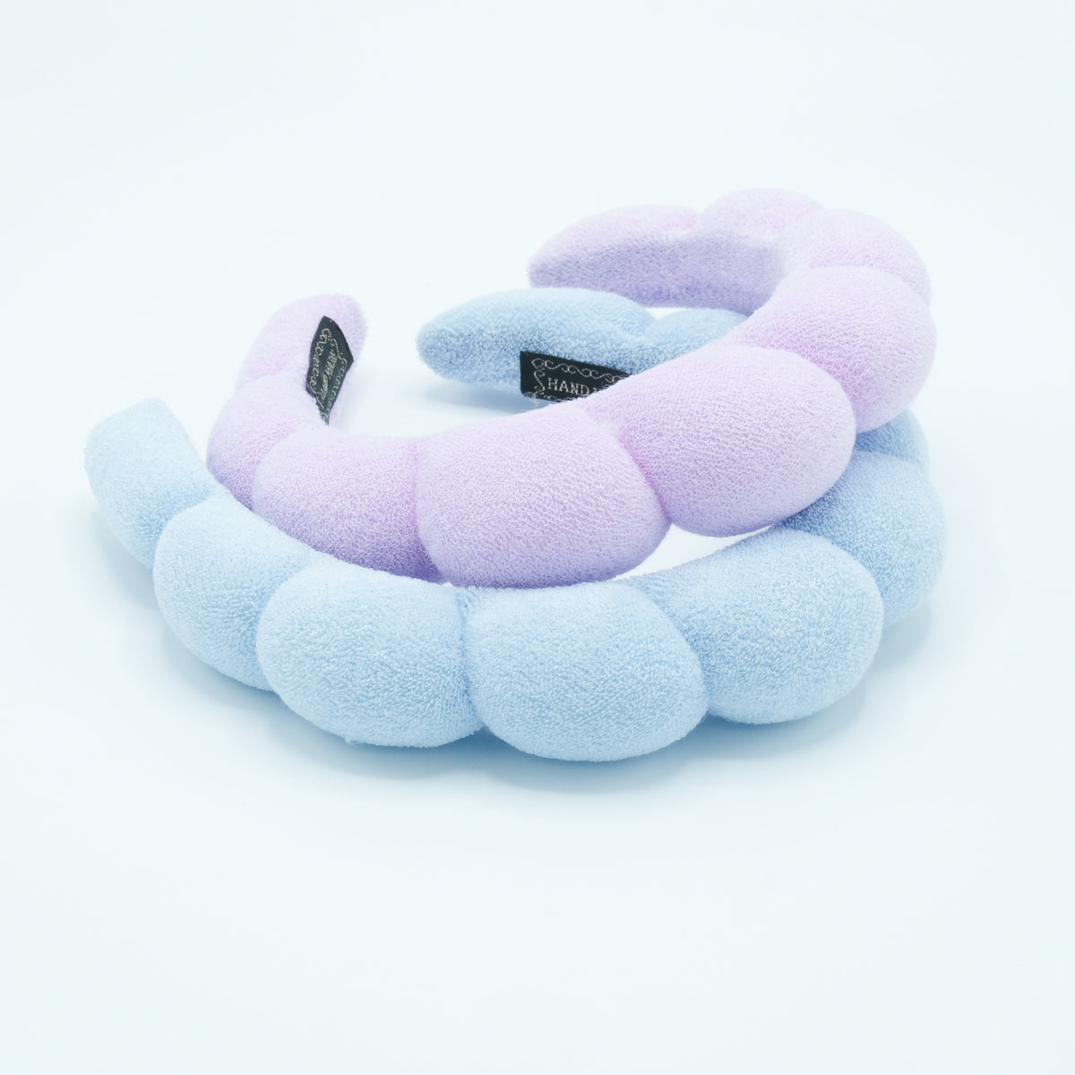 Twist haarband blauw