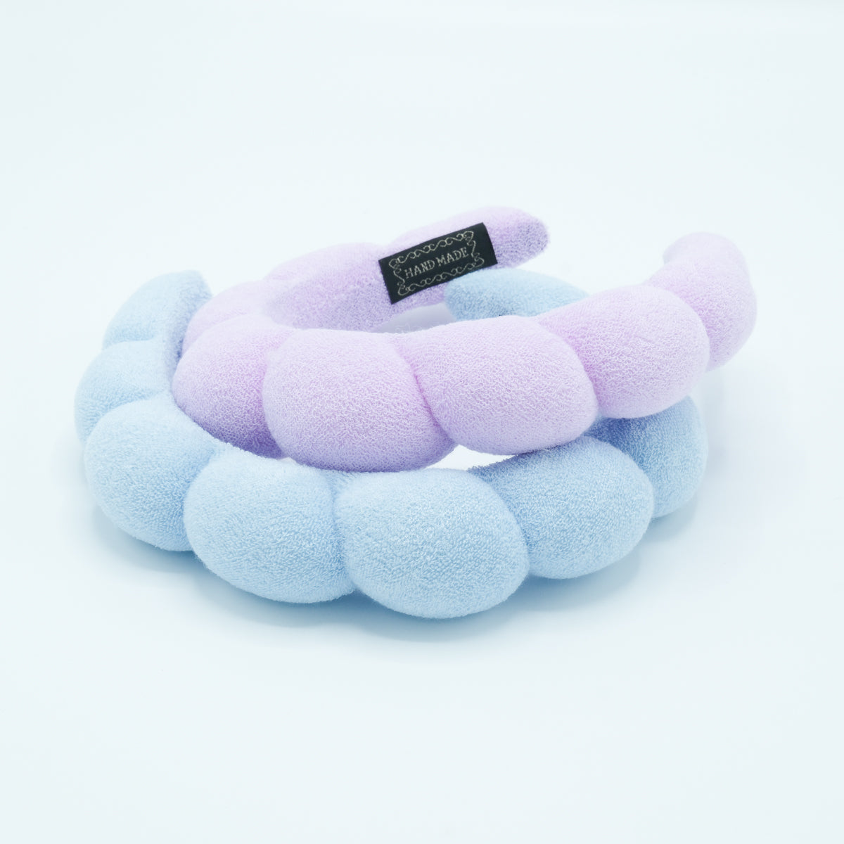 Twist haarband blauw
