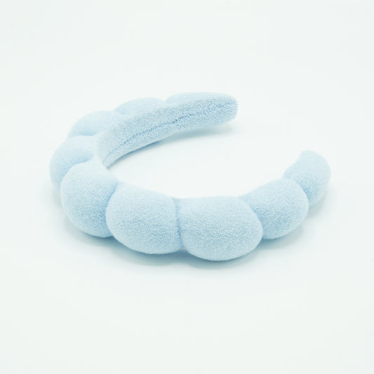 Twist haarband blauw