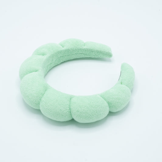 Twist haarband groen