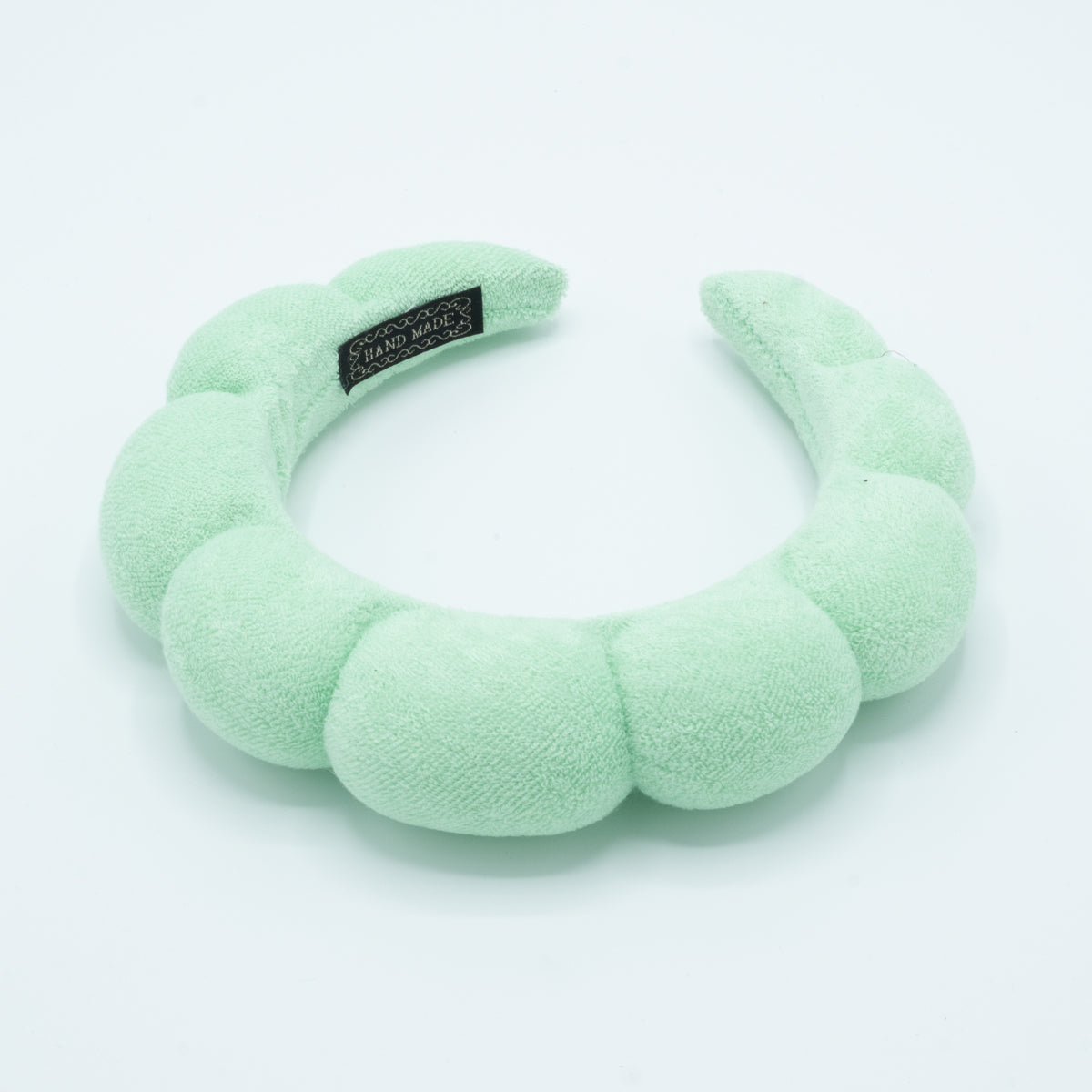 Twist haarband groen