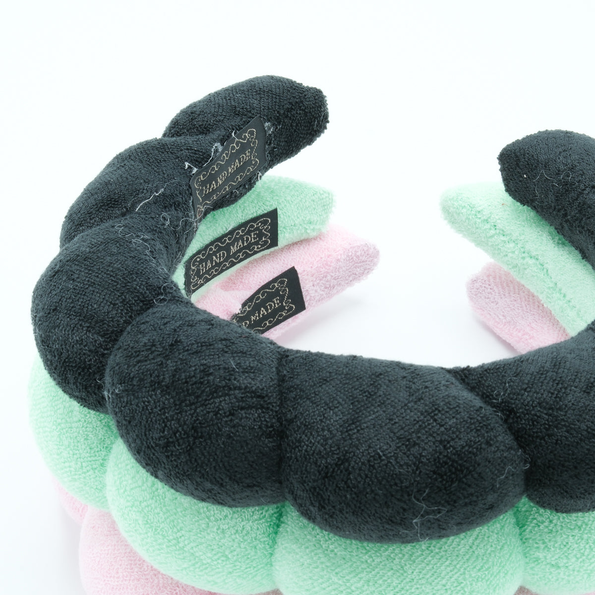 Twist haarband zwart