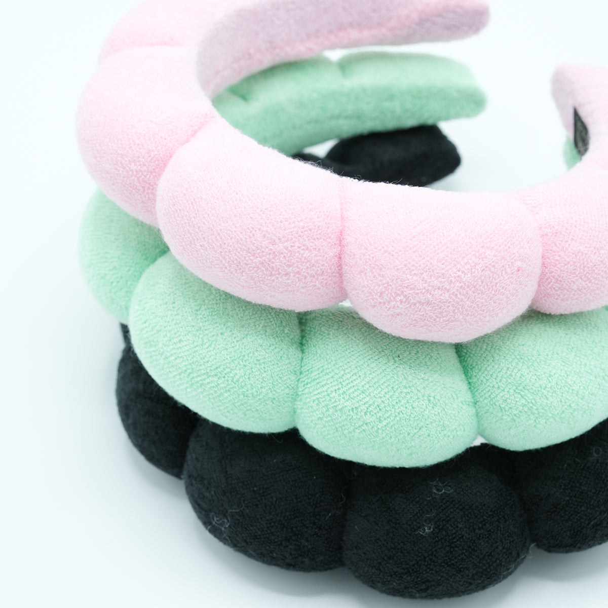 Twist haarband groen