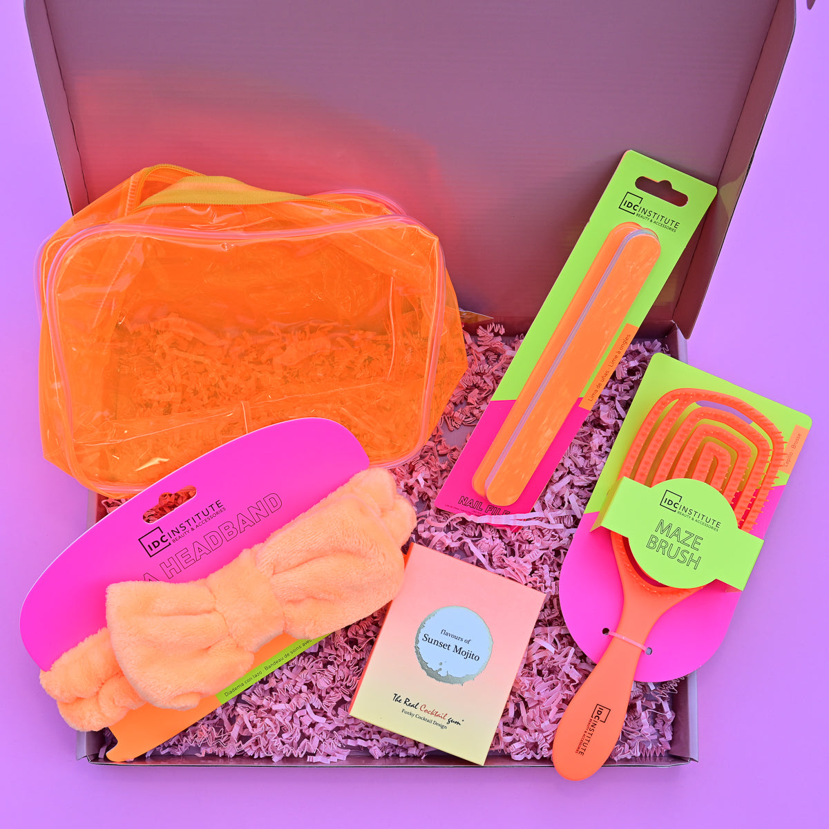 cadeaubox: I love fluo orange
