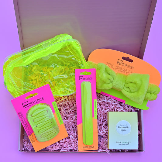 cadeaubox: I love fluo yellow