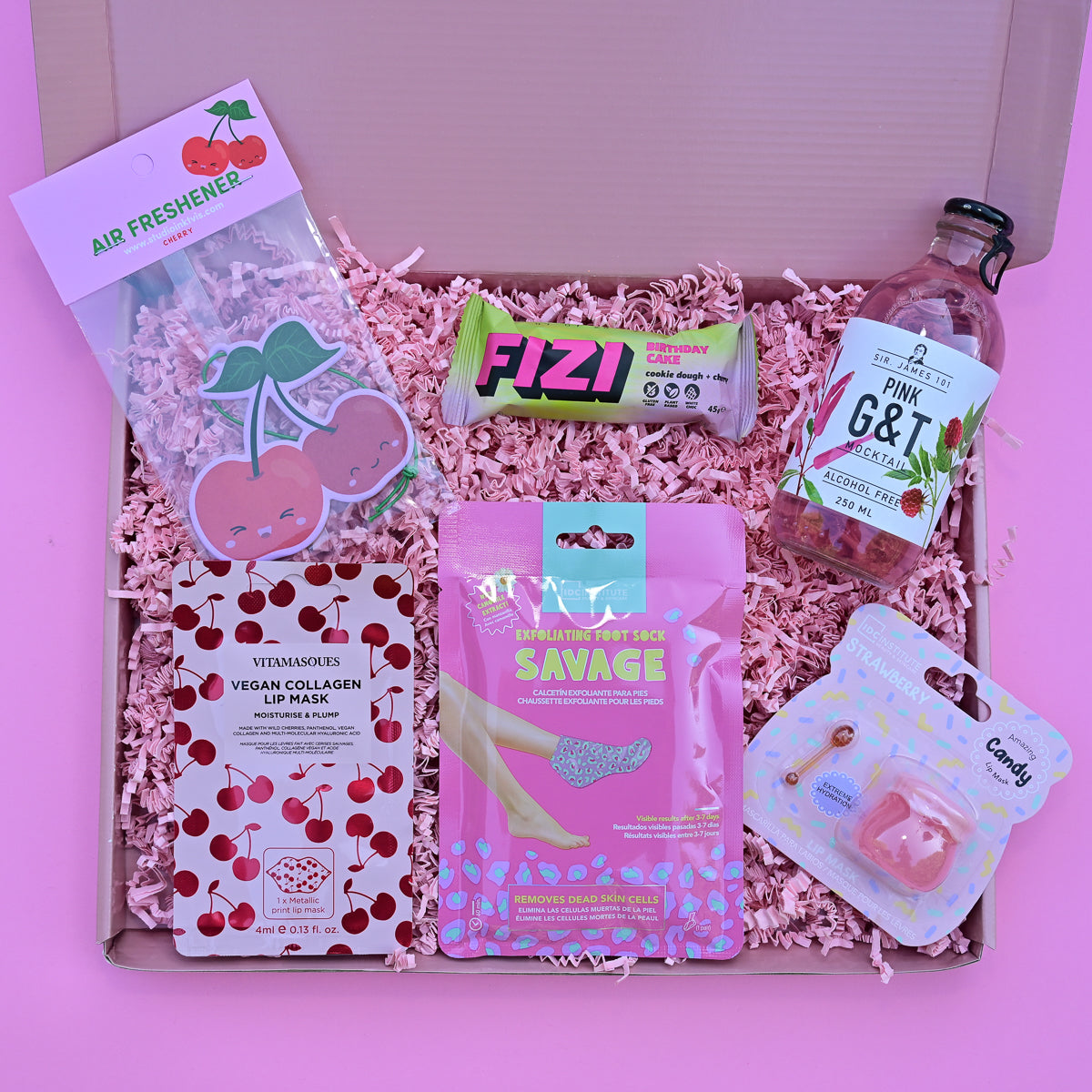 cadeaubox: I love pink gin tonic