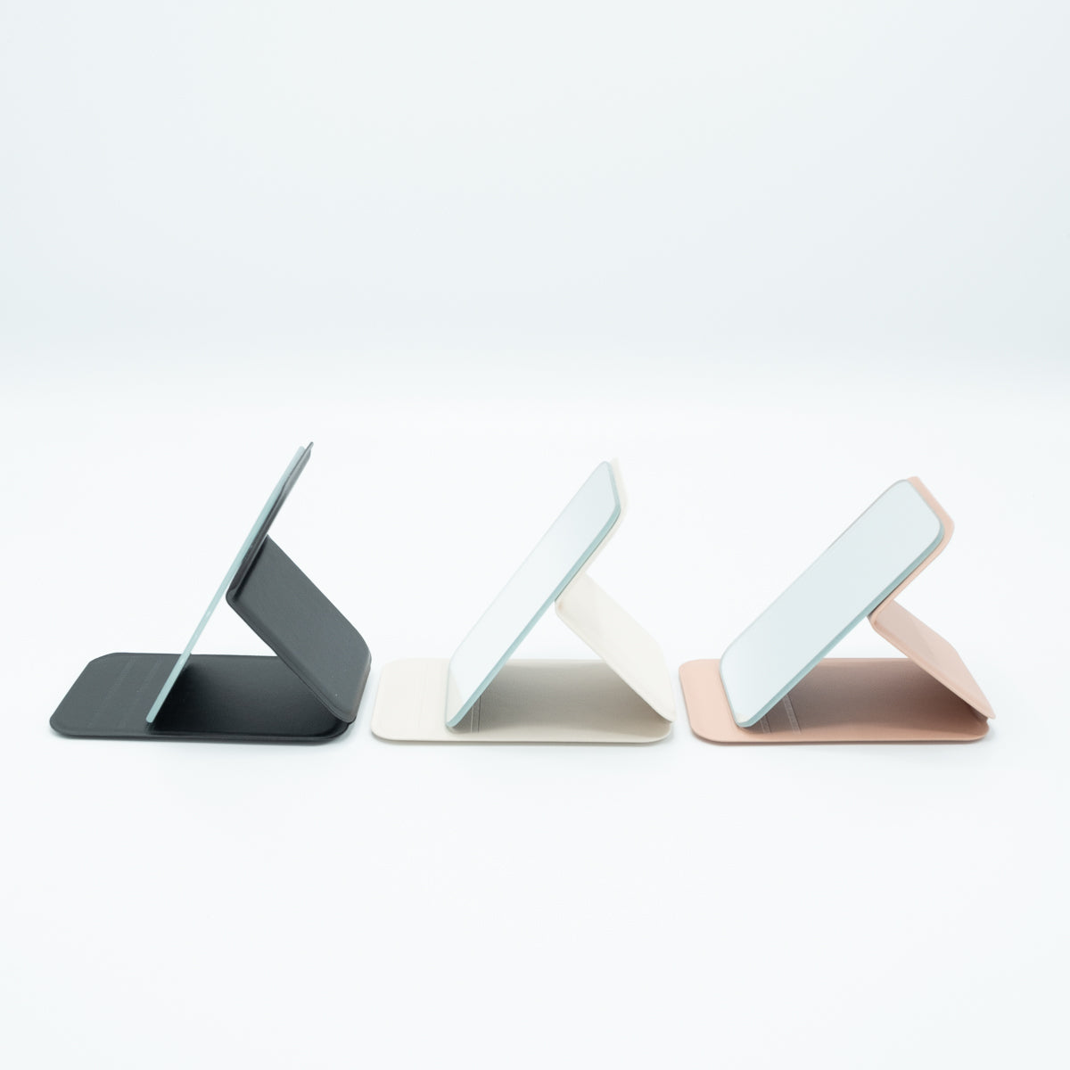 Make-up spiegel zwart handtasformaat