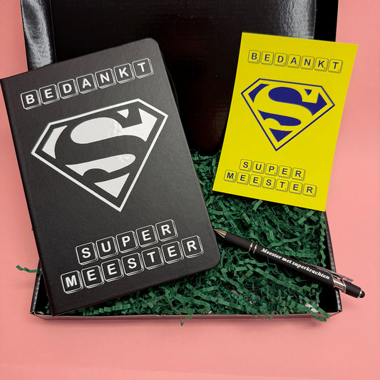 Cadeaubox: Bedankt, supermeester