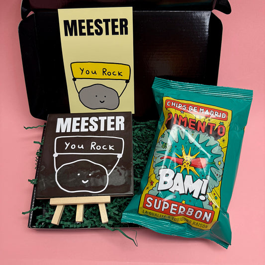 Cadeaubox: Thanks meester!