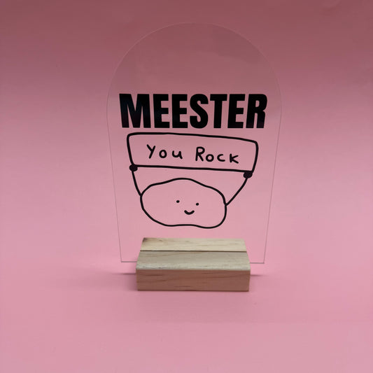 Plexi Meester you rock