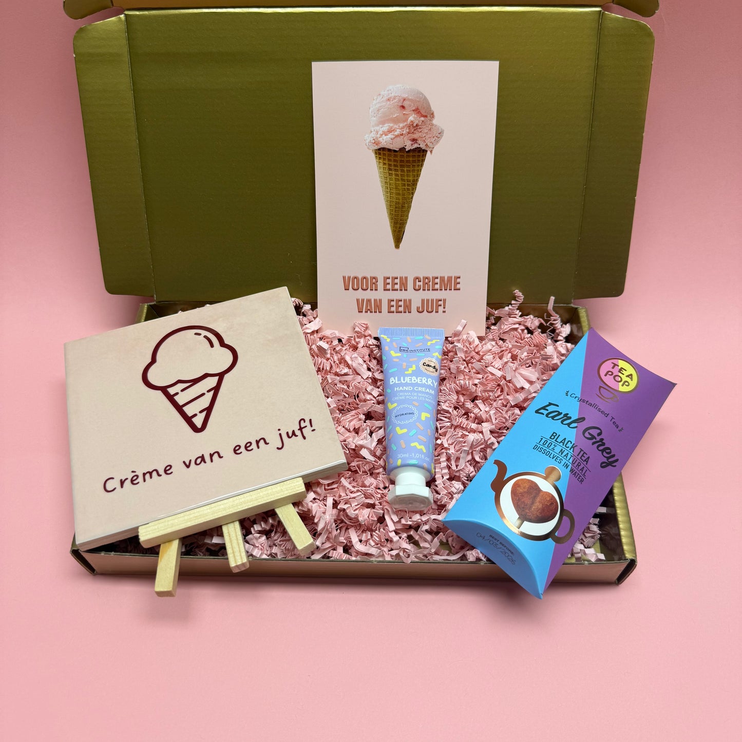 Cadeaubox: Mijn juf loves blueberry