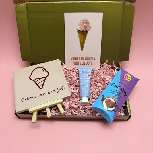 Cadeaubox: Mijn juf loves blueberry