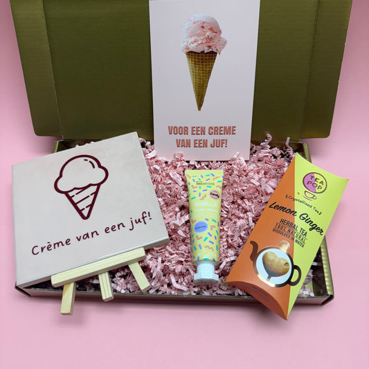 Cadeaubox: Mijn juf loves lemon ginger