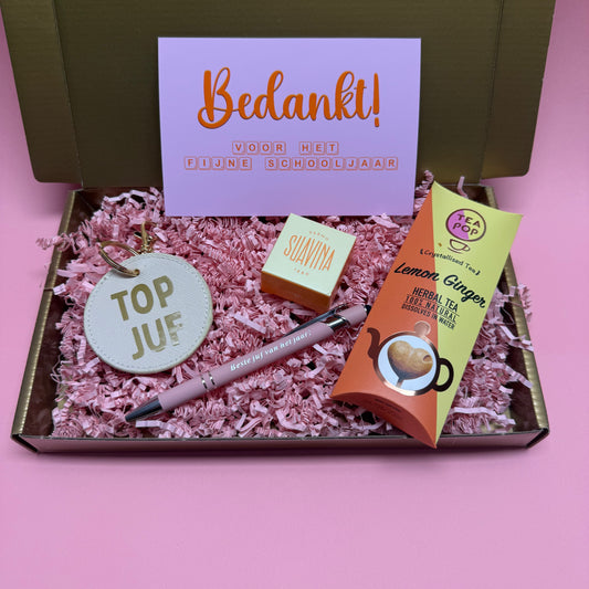 Cadeaubox: Beste juf van het jaar!