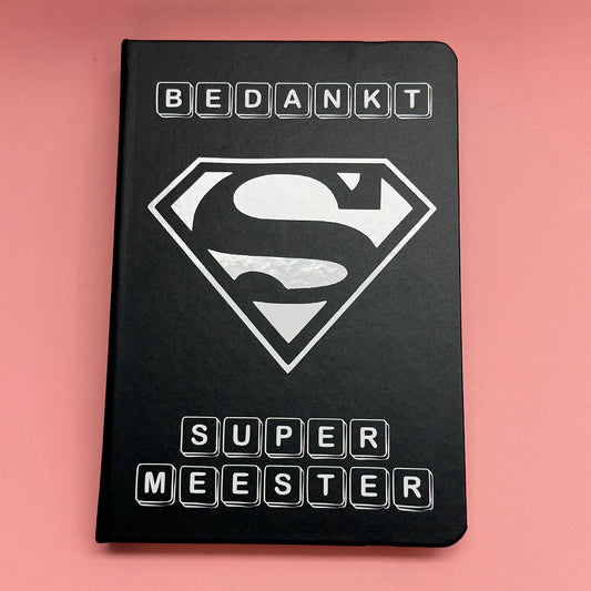 Notitieboekje: Bedankt, supermeester!