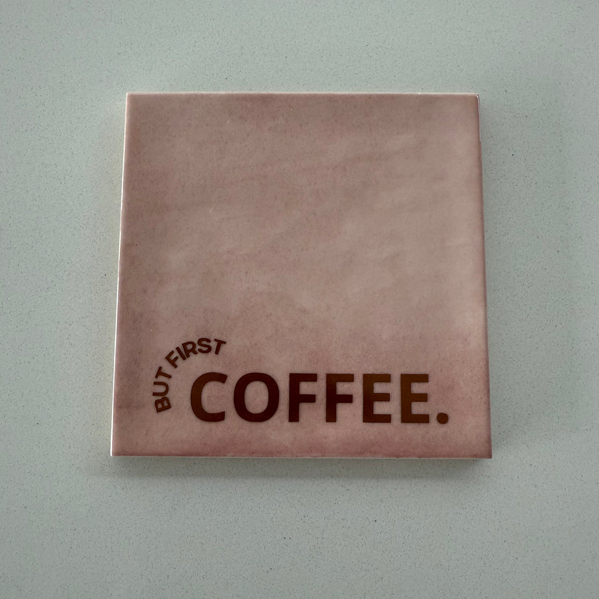 Tegel: But first coffee