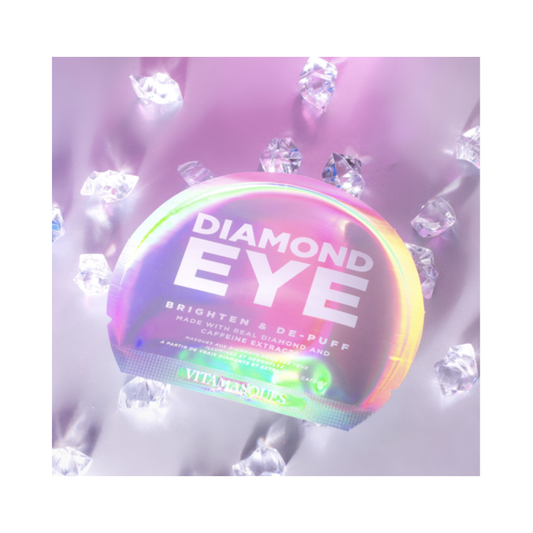 Diamanten oogkussentjes