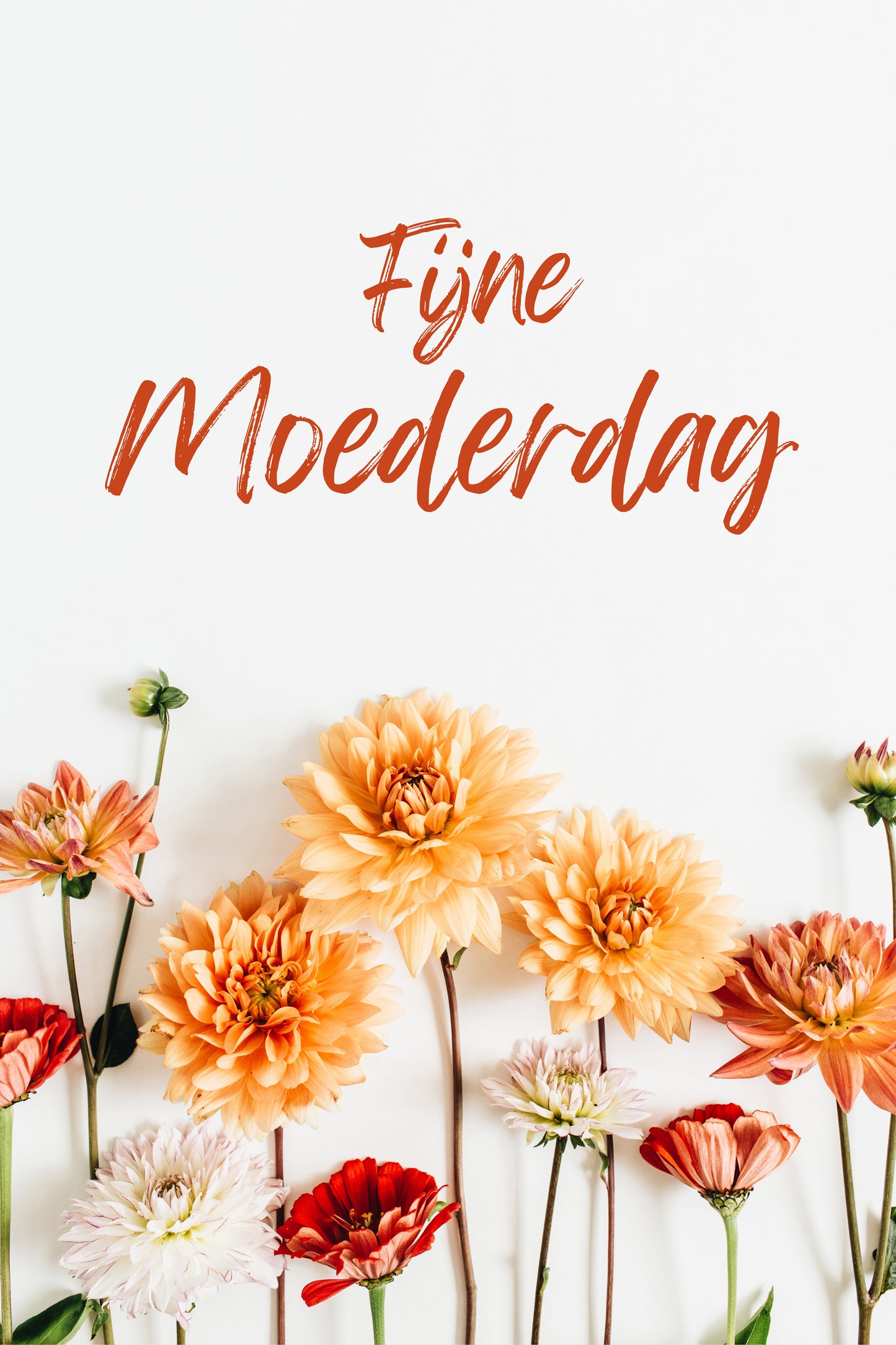 Kaart "Fijne moederdag"