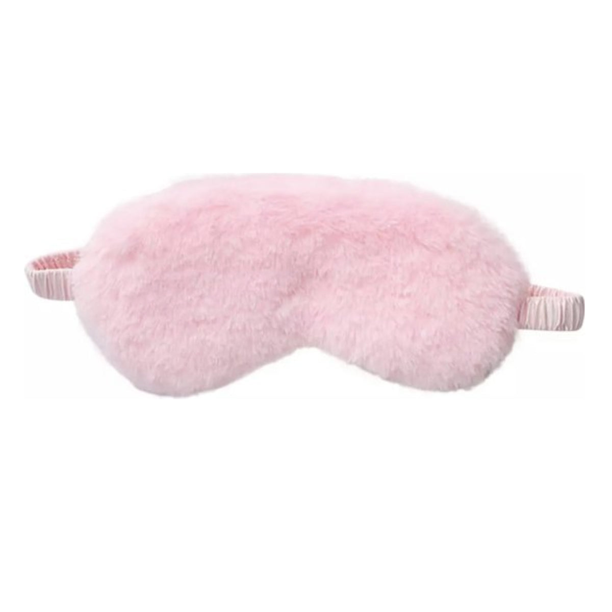 Slaapmasker fluffy babyroze