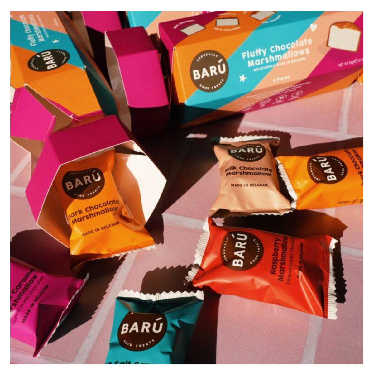 Gift cracker marshmallows Baru