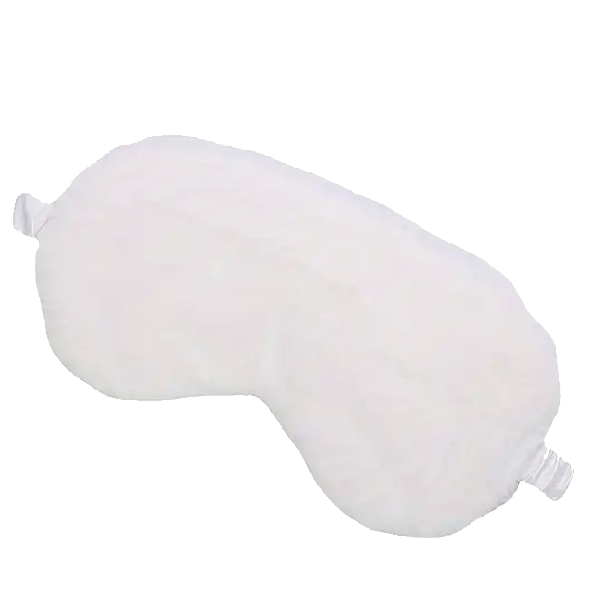 Slaapmasker fluffy wit