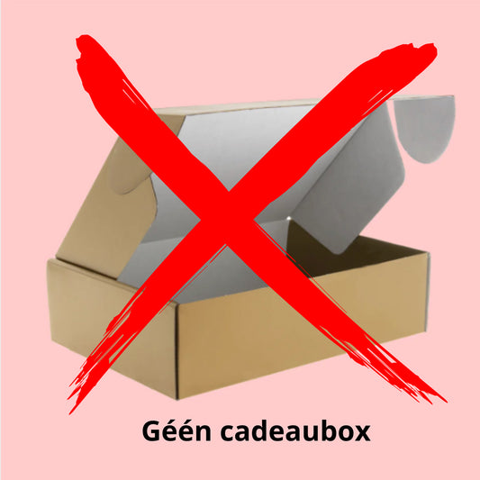 Ik wens geen cadeaubox