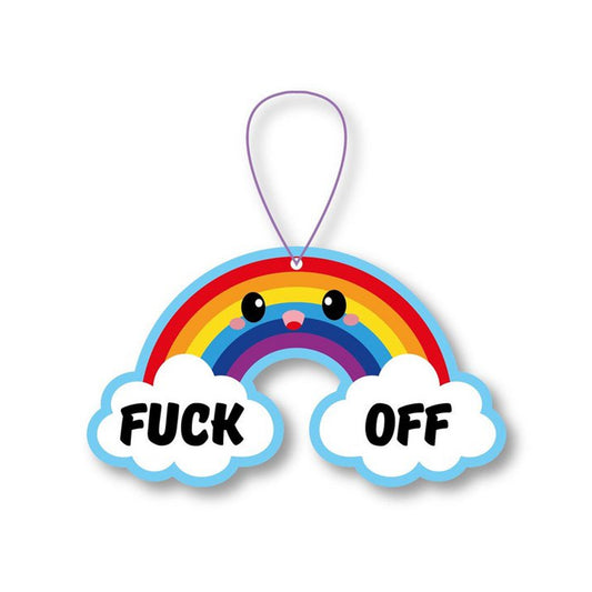 Geurhanger Regenboog Fuck off