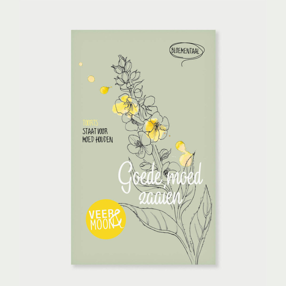 Bloemenzaden "Goede moed zaaien"