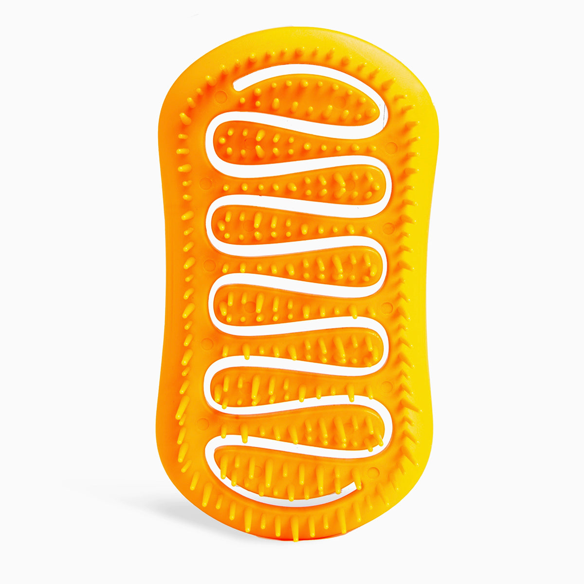 Neon Haarborstel detangler oranje