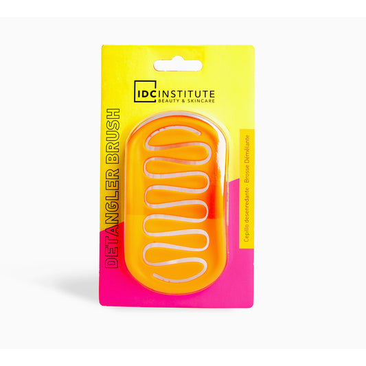 Neon Haarborstel detangler oranje