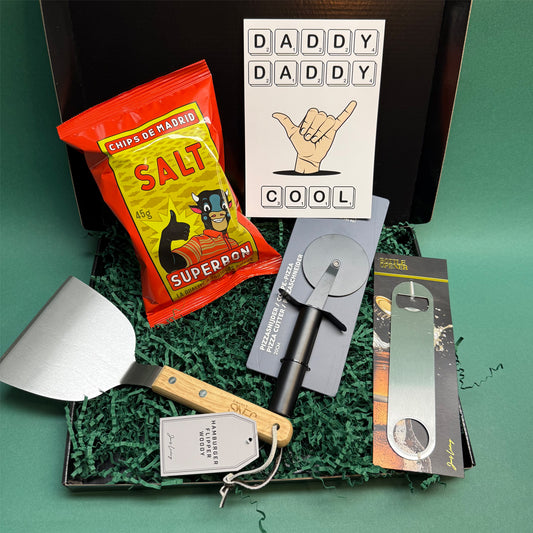 Vaderdagcadeaubox: Hamburgers & pizza!